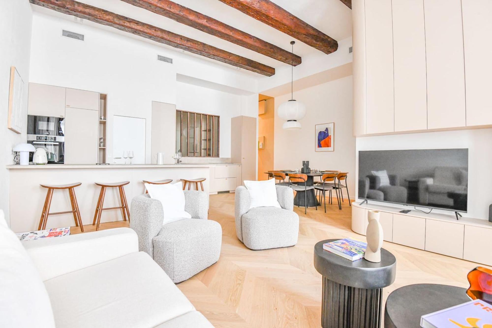 Le Marcel - Appart Standing 3 Ch Avec Clim Marseille Bagian luar foto